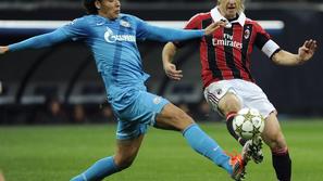 liga prvakov milan zenit witsel ambrosini