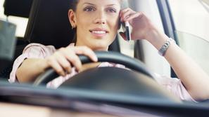 Telefoniranje med vožnjo