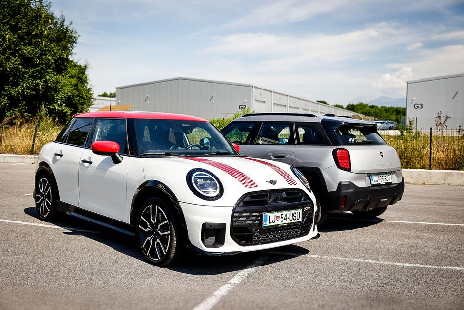 primerjava mini cooper S in mini aceman | Avtor: Saša Despot