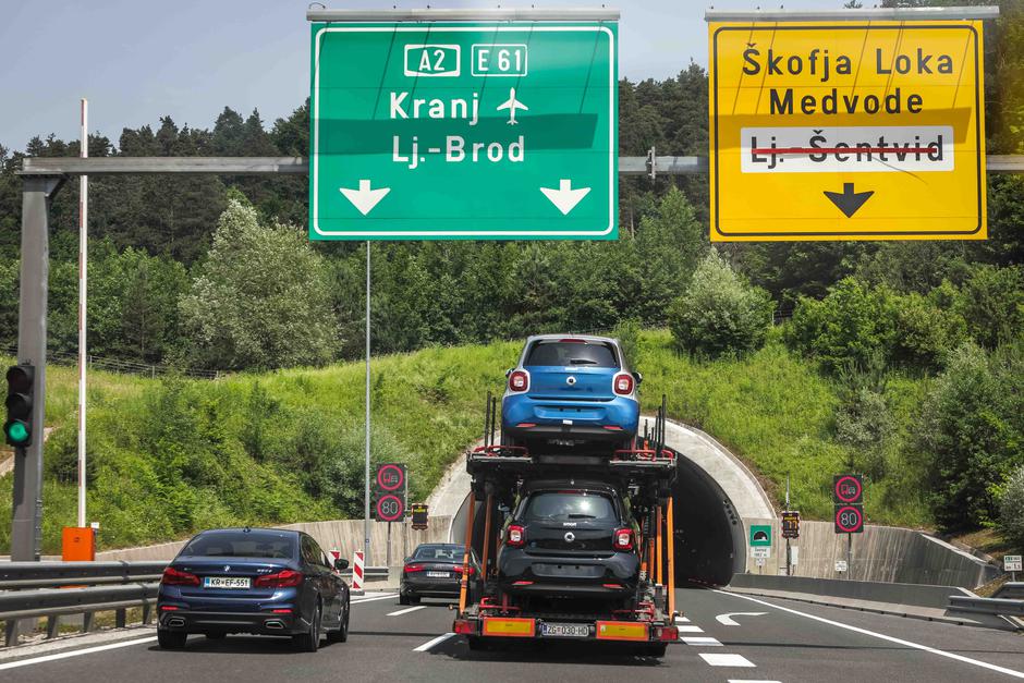 DARS predor tunel šentvid | Avtor: Saša Despot