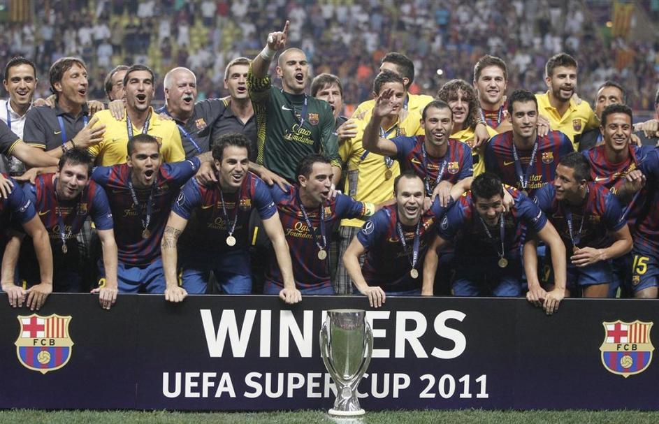 barcelona osvojila superpokal evrope 2011