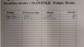 Obrazec, prostovoljni prispevki, prevara