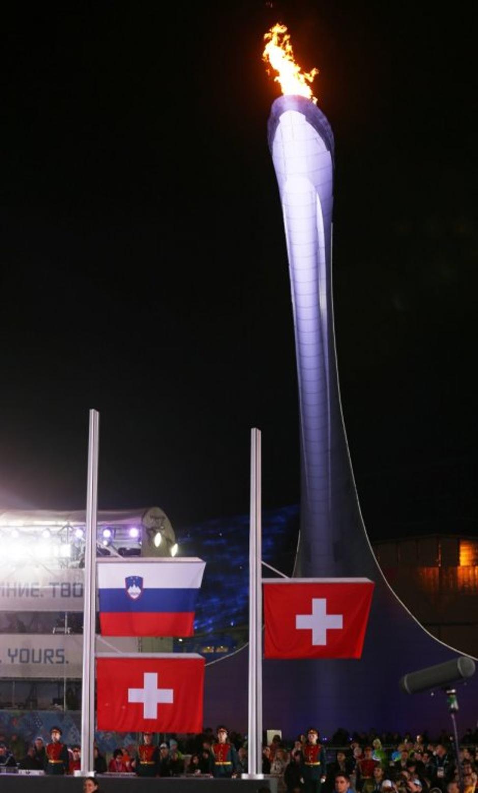 Maze Gisin Gut podelitev medalja kolajna smuk Soči olimpijske igre | Avtor: EPA