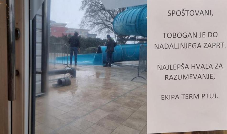 Šestletnik je utonil na praznovanju rojstnega dne v ptujskih termah