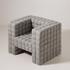 Naslonjač Lost in Sofa. Oblikovanje: Daisuke Motogi Architecture.