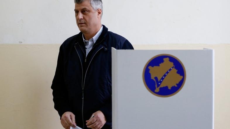 Hashim Thaçi lokalne volitve Kosovo