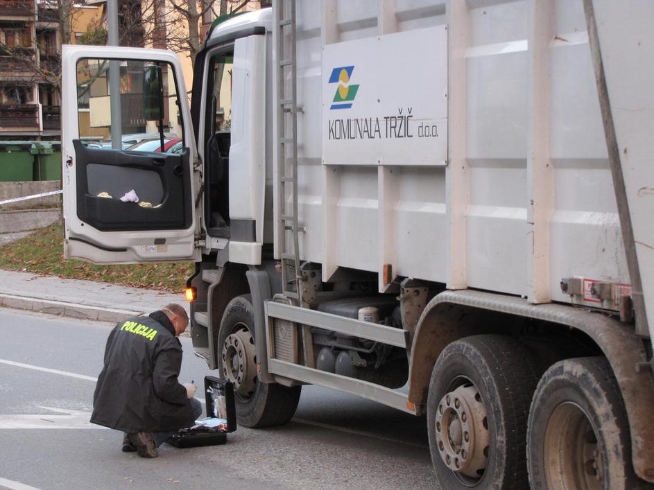 Nesreča v Bistrici pri Tržiču