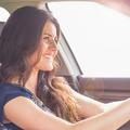 Ženska, avto, vožnja