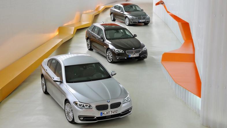 Prenovljeni BMW serije 5