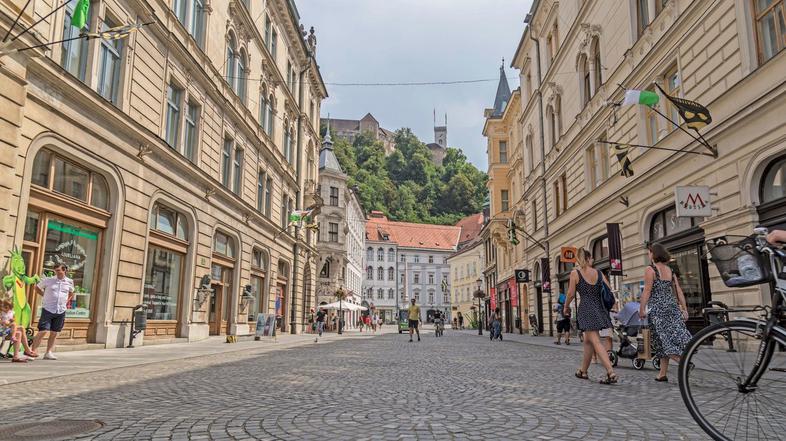Ljubljana ulica ljudje