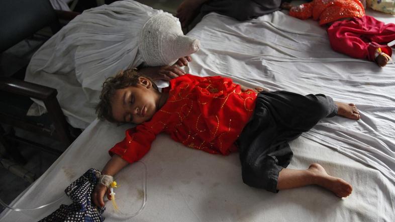Veliko otrok bo umrlo zaradi tako vsakdanje težave, kot je driska. (Foto: Reuter