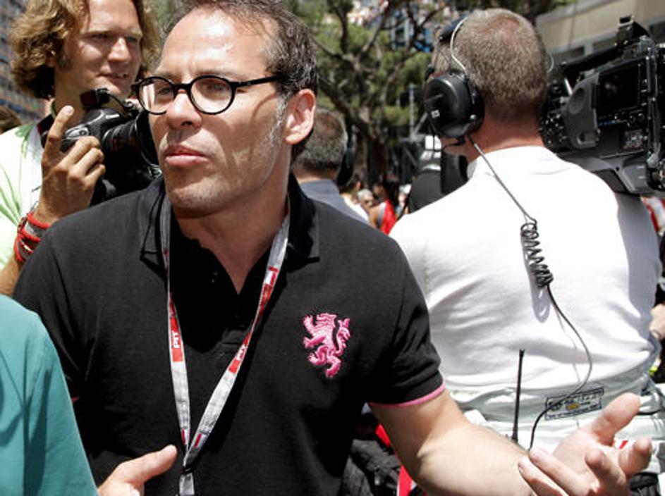 Jacques Villeneuve se je prejšnji konec tedna v času VN potikal po Monte Carlu.