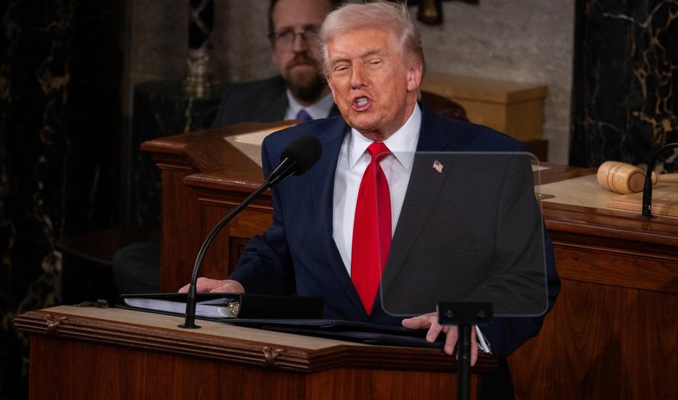 To je povedal Trump v najdaljšem govoru do sedaj