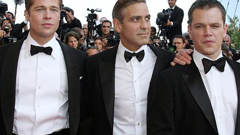 Morda sta George in Brad lepša in bolj seksi, a Mattovi filmi v blagajne navržej