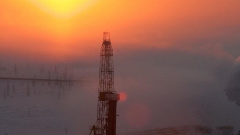Naftno polje v Sibiriji