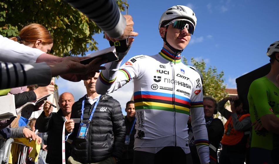 Tadej Pogačar zmagal na dirki Tre Valli Varesine