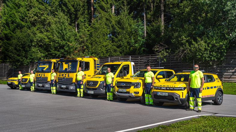 AMZS pomoč na cesti