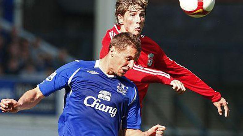 Evertonova obramba na čelu s Philom Jagielko v drugem polčasu ni bila kos Fernan