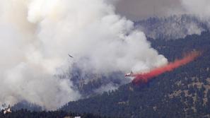 požar, zda, kolorado