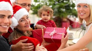 sreča, družina, veselje, zabava, božič