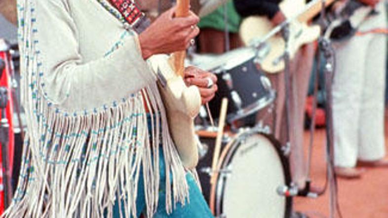 Jimi Hendrix je bil eden izmed glasbenikov, ki so zaznamovali Woodstock.