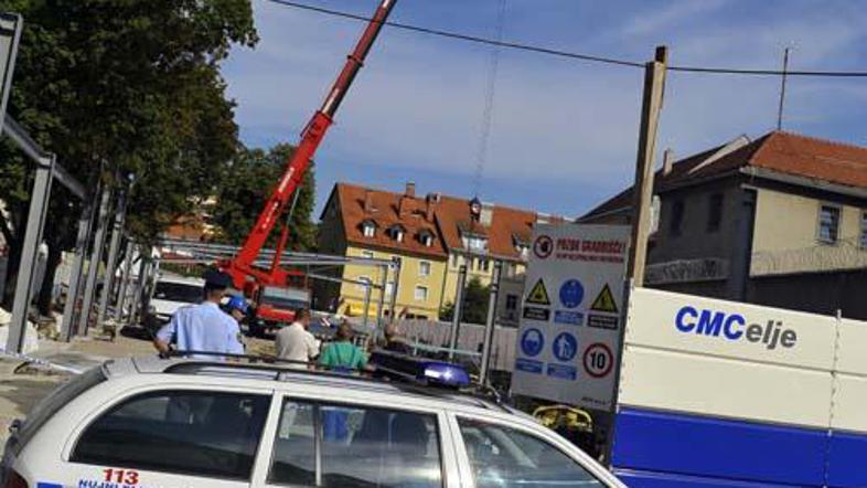 Prizorišče hude delovne nesreče