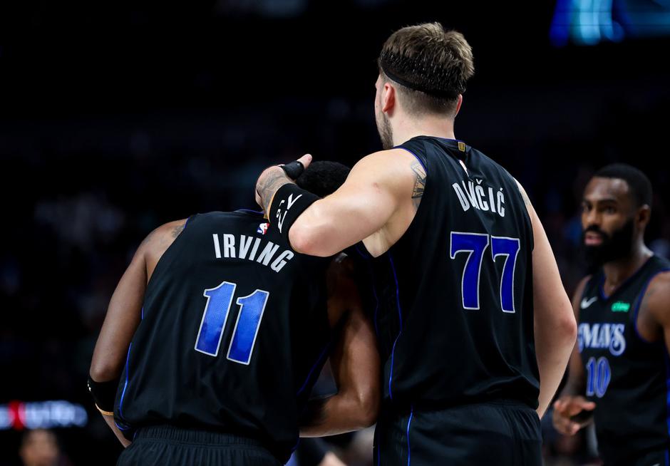 Luka Dončić in Kyrie Irving | Avtor: Profimedia