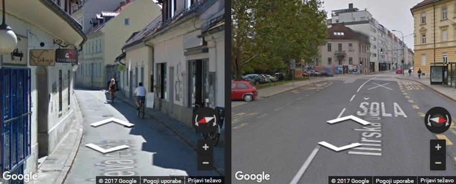 Trubarjeva in Ilirska cesta | Avtor: Googlemaps
