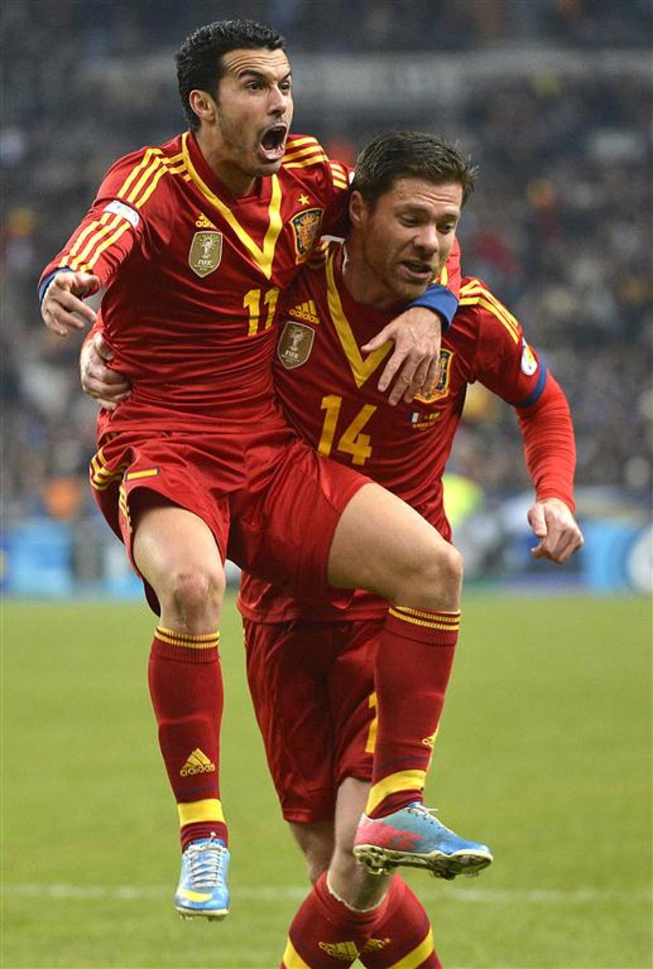 Pedro Alonso Francija Španija kvalifikacije za SP 2014 | Avtor: EPA