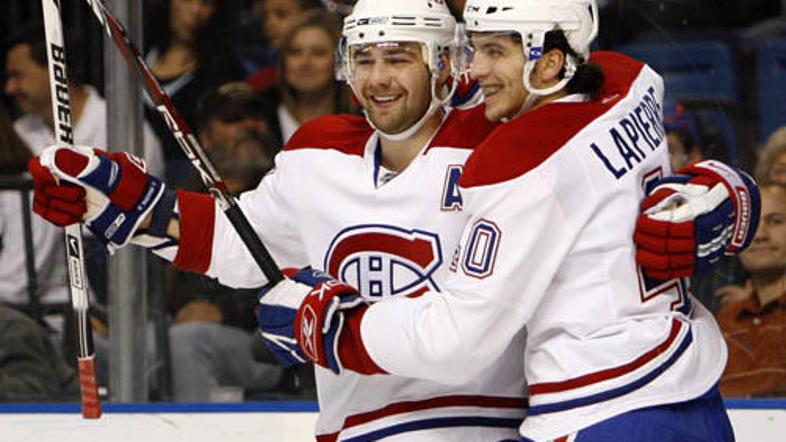 Hokejisti Montreal Canadiensov so se veselili lahke zmage nad Florido.