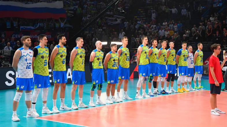 Slovenija slovenska odbojkarska reprezentanca EP v odbojki finale Bercy Pariz