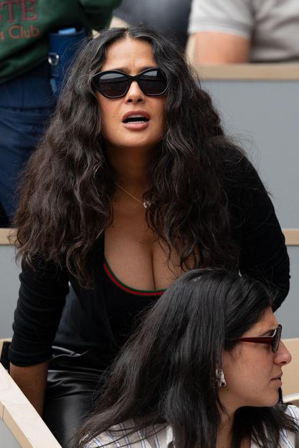 Salma Hayek - Roland Garros
