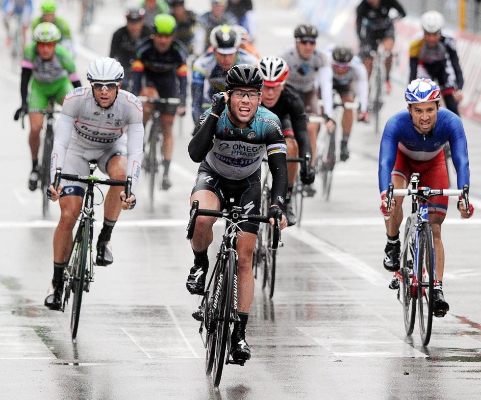 Cavendish Mezgec Giro d'Italia dirka po Italiji Omega Quick Step