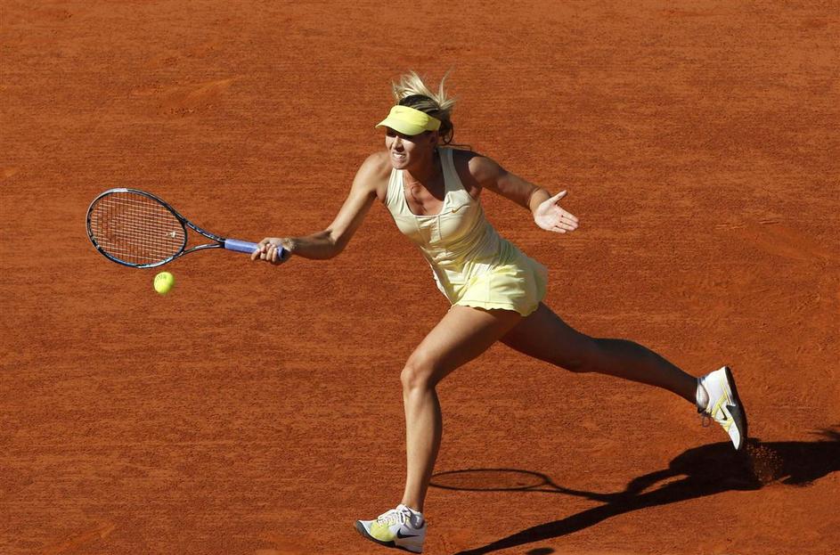 Marija Šarapova se je uvrstila v polfinale grand slama, ki ga kot edinega v svoj