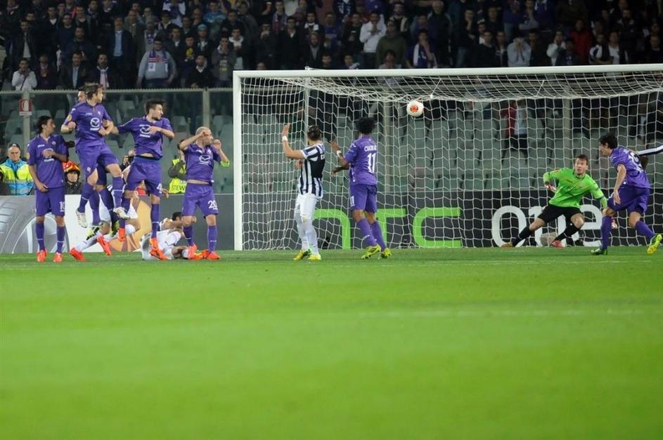 Pirlo Neto Fiorentina Juventus Evropska liga osmina finala