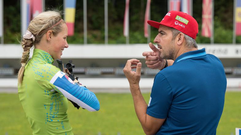 Anamarija Lampič in Ricco Gross