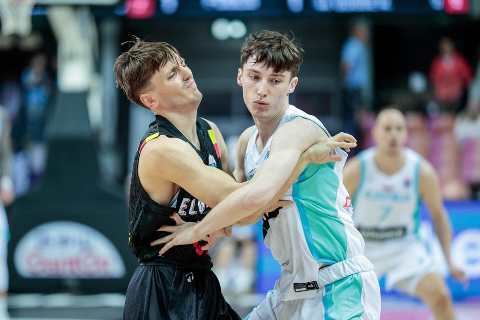eurobasket 2025 slovenija belgija, luka ščuka | Avtor: Saša Despot