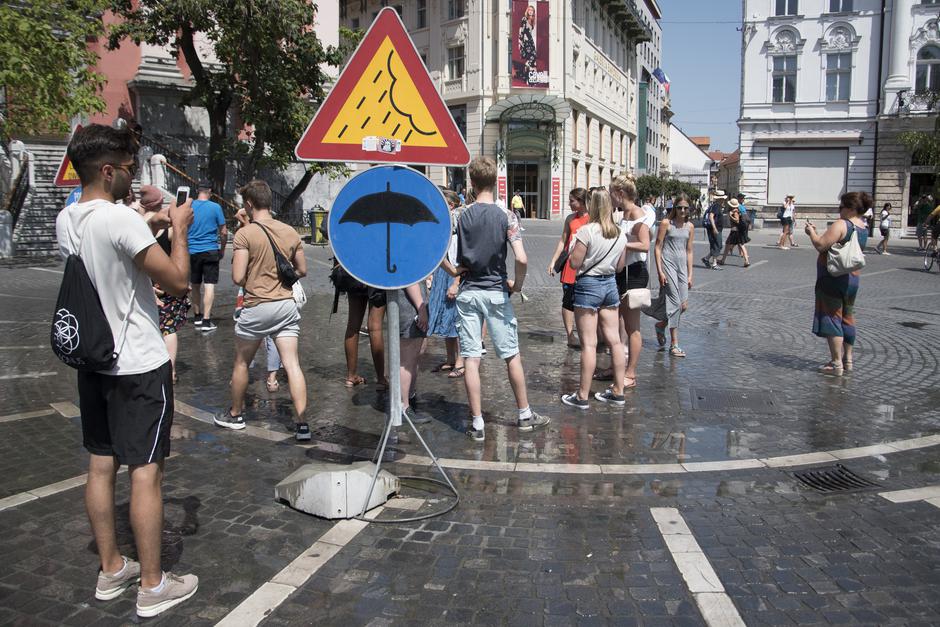 Ljubljana vročina | Avtor: Epa
