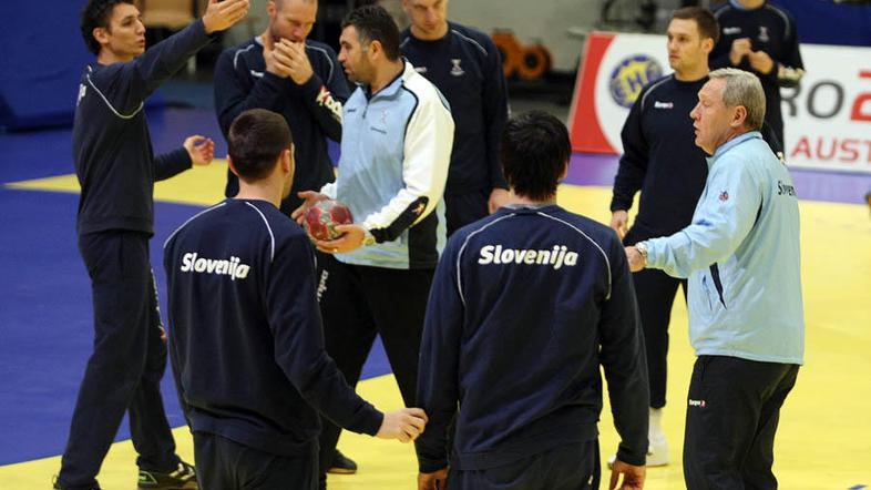 Slovenske reprezentante na EP krasi izjemna bojevitost in nepopustljivost. (Foto