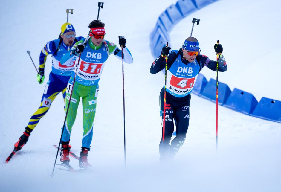 Slovenska moška štafeta v biatlonu | Avtor: Profimedia