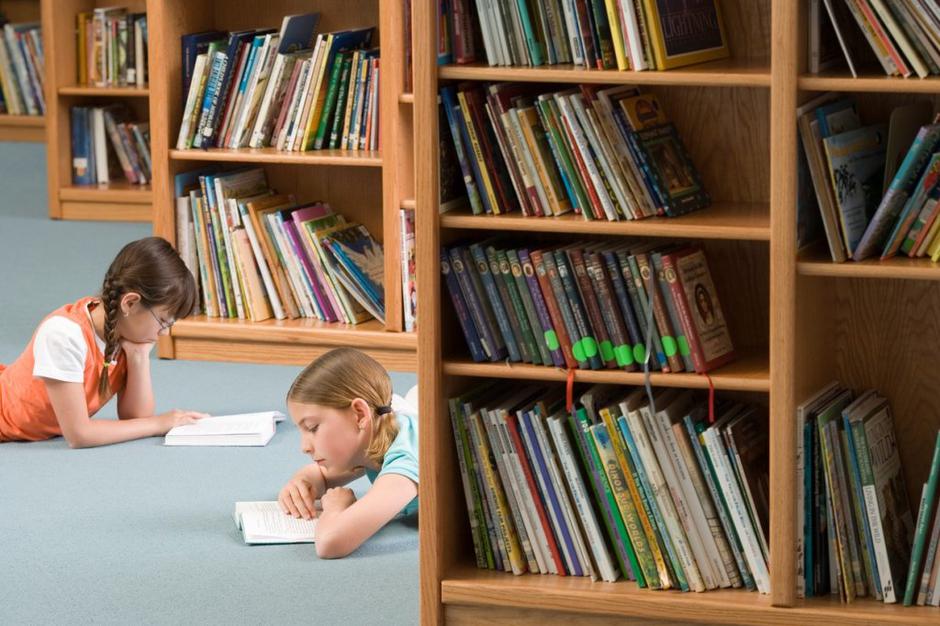 Branje v knjižnici | Avtor: Profimedias