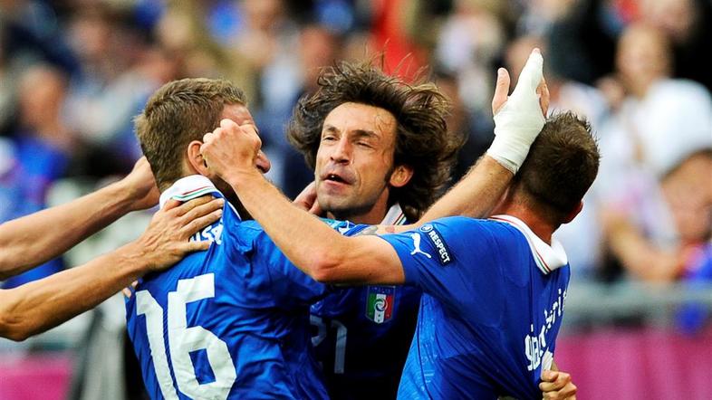 Pirlo Italija Hrvaška Poznanj Euro 2012