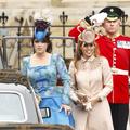 Princesa Beatrice (desno) je s svojim klobukom požela ogromno pozornosti.(Foto: 