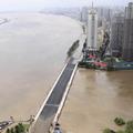 poplave, Severna Koreja, deževje, Kitajska, Dangdong