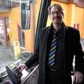 Bo Karlsson, predsednik uprave Veolie Transport, je med prvimi preizkusil novi s