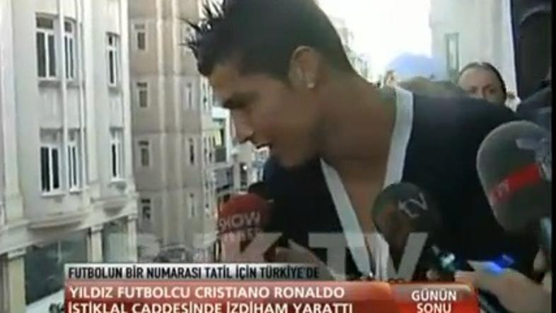 Cristiano Ronaldo v Turčiji