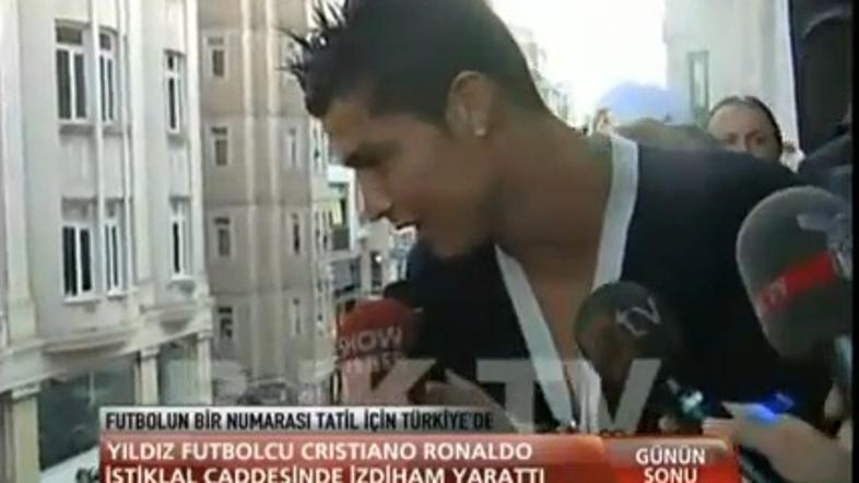 Cristiano Ronaldo v Turčiji