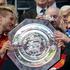 Vidić Moyes Manchester United Wigan Athletic Community Shield superpokal