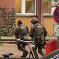Policisti v Hamburgu