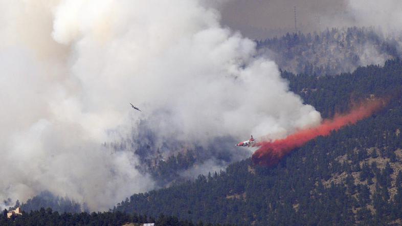 požar, zda, kolorado